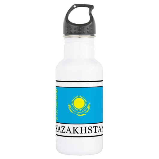 Kazachstan Waterfles (Voorkant)