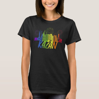 Kazan Pride Skyline Pride Parade Kazan T-shirt