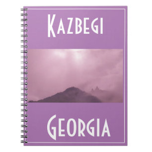 Kazbegi Stepantsminda Georgia Kaukasus Notitieboek