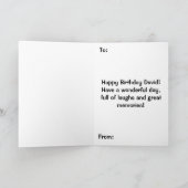 Kazen in het park kaart (Binnen)