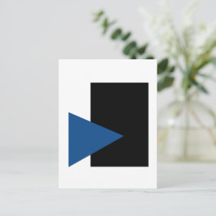 Kazimir Malevich Blauwe Driehoek En Zwarte Rechtho Briefkaart