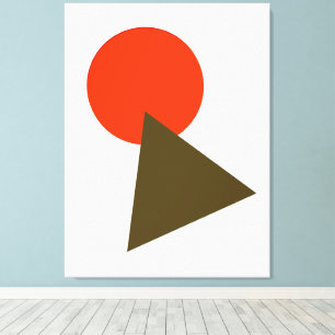Kazimir Malevich, De Aviator, Vliegend Vliegtuig Canvas Afdruk