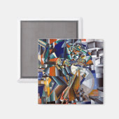 Kazimir Malevich Knife Grinder Magneet (Voorkant / Achterkant)