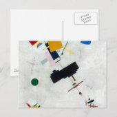 Kazimir Malevich - Suprematism Briefkaart (Voorkant / Achterkant)