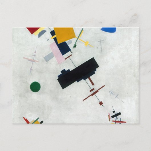Kazimir Malevich - Suprematism Briefkaart (Voorkant)