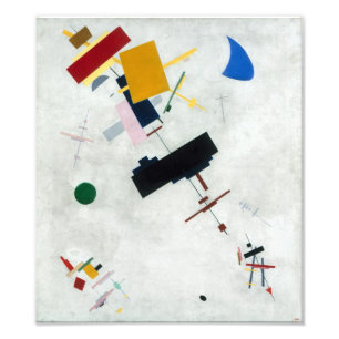 Kazimir Malevich - Suprematisme Foto Afdruk