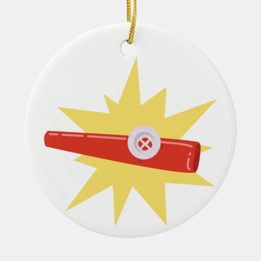 Kazoo Keramisch Ornament (Voorkant)