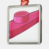 Kazoo Metalen Ornament (Links)