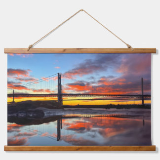 KazooStudioX Houten Wandtapijt | Schotland Hangend Wandkleed