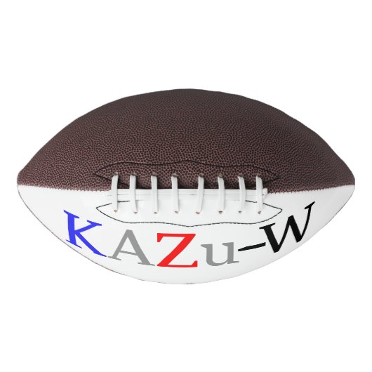 KAZu-W American Football (Voorkant)
