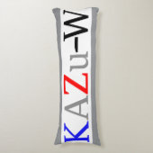 KAZu-W  Lichaamskussen (Voorkant Verticaal)