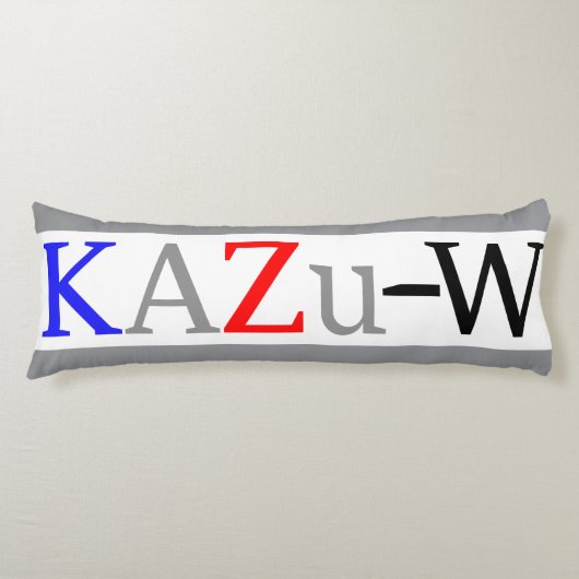 KAZu-W  Lichaamskussen (Voorkant)