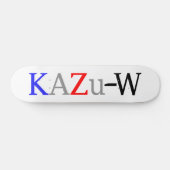 KAZu-W Skateboard (Horizontaal)