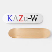 KAZu-W Skateboard (Horizontaal)
