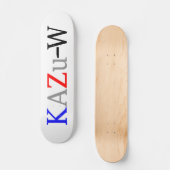 KAZu-W Skateboard (Voorkant)