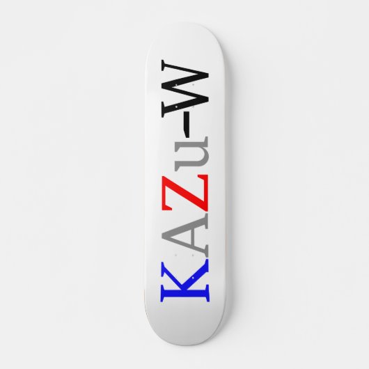KAZu-W Skateboard (Voorkant)