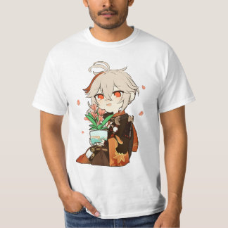kazuha Genshin schattig T-shirt