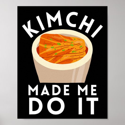 KBBQ Korean BBQ Kimchi Ramen Poster (Voorkant)