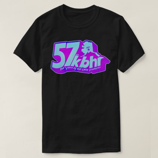 KBHR 57 Am Northern Exposure Radio Station TShirt (Design devant)