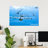 KC-130J SUPER HERCULES POSTER (Thuiskantoor)