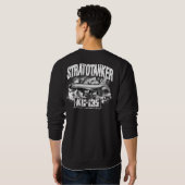 KC-135 Stratotanker Mannen Basic Sweatshirt T-Shir (Achterkant volledig)