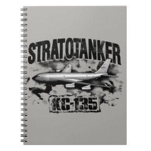 Kc-135 Stratotanker spiraal foto Notitieboek