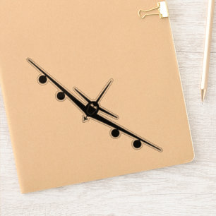 KC-135 voorzijde Uitzicht silhouet Sticker