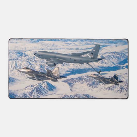 KC-135R STRATOTANKER et F-22A RAPTOR (Recto)