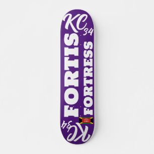 KC 34 OFFICIEEL 7 3/4-inch skateboard deck