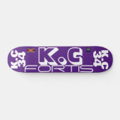 KC 34  OFFICIEL 7 3/4" plateau de skateboard (Horz)