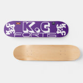KC 34  OFFICIEL 7 3/4" plateau de skateboard (Horz)