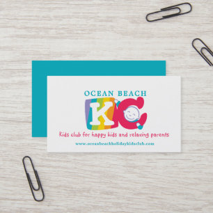 KC club enfant arc-en-ciel heureux enfant carte de