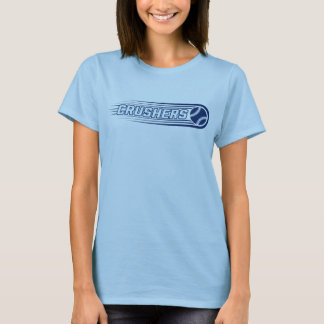 KC Crushers Bal lijnen Vrouwen T-shirt
