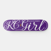 KC GIRL 7 3/4" Planche de Skateboard (Horz)