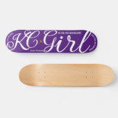 KC GIRL 7 3/4" Planche de Skateboard (Horz)