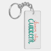 KC Huidige Acryl Sleutelhanger (Voorkant Links)