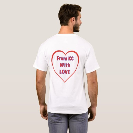 KC Love T-Shirt (Achterkant volledig)
