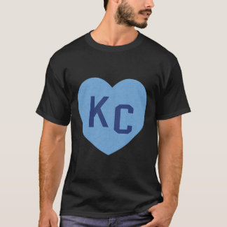 KC Royal Blue Powder Lichtblauw Schattige Kansas C T-shirt
