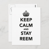 KCASR LARGE BRIEFKAART (Voorkant / Achterkant)