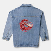 KCC Denim jas voor dames Denim Jacket (Achterkant)