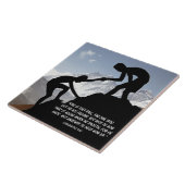 Kclesiastes 4:10 tegeltje (Zijkant)