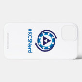 #KCSNerd telefoongeval Case-Mate iPhone Case (Achterkant (horizontaal))