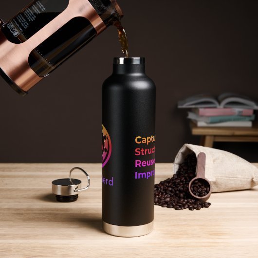 #KCSNerd Water Fles (Koffie)