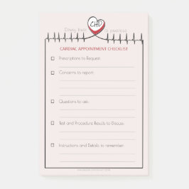 KD hartslag Benoeming Post-it Opmerkingen Post-it® Notes