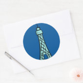 KDFans Eiffeltoren Logo Stickers (Envelop)