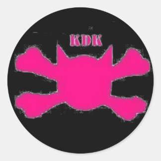 KDK RONDE STICKER