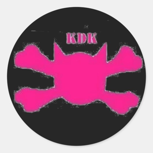 KDK RONDE STICKER (Voorkant)