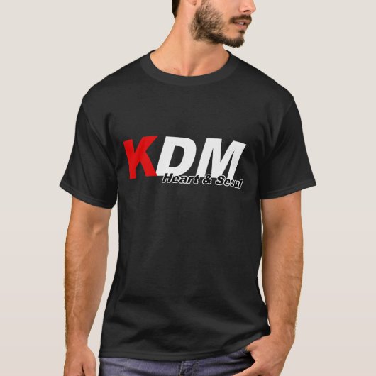 KDM Hear & Seoul Dark T-shirt (Voorkant)