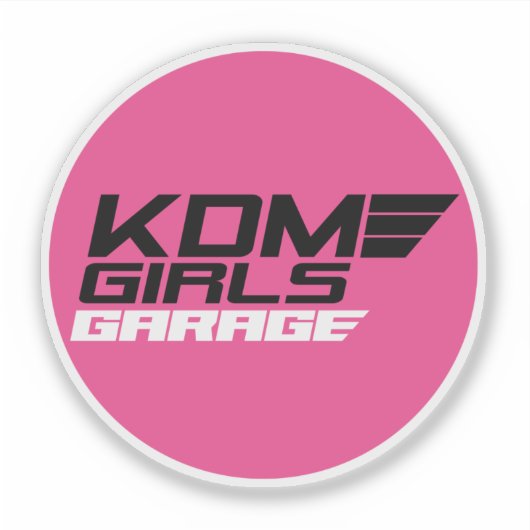 KDM LOGO STICKER (Voorkant)