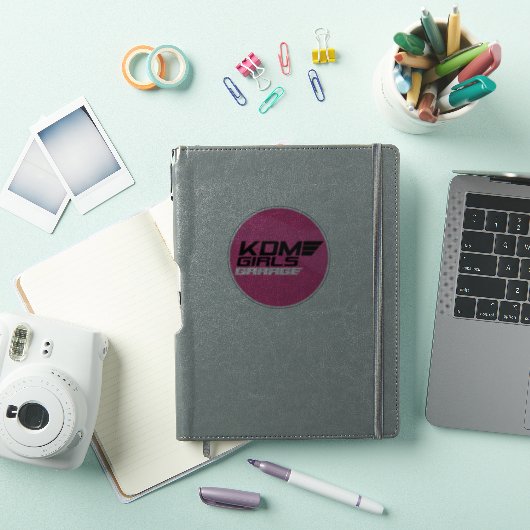 KDM LOGO STICKER (iPad Cover)